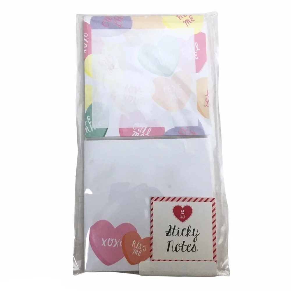 Valentine’s Planner Kit Stationery Set List Pad Sticky Notes Page Flags Gel Pens